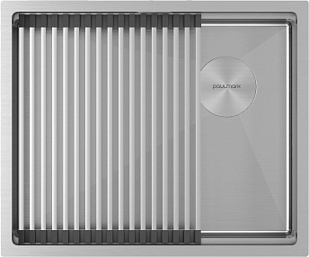 Мойка Paulmark NEXT-PRO 54 UNI PM705445-BS брашированная нерж.сталь