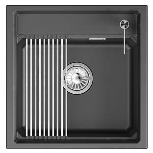 Мойка GRANULA Kitchen Space 5002i, ШВАРЦ