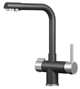 Смеситель GRANULA 5008, ШВАРЦ