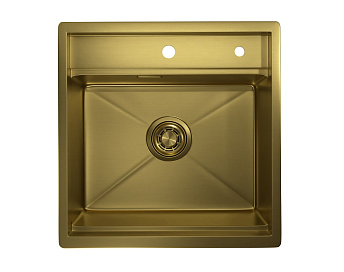 Мойка GRANULA Kitchen Space 5051, ЗОЛОТО САТИН