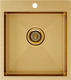 Мойка Paulmark KRONER 45 PM214551-BG брашированное золото