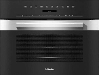 Духовой шкаф с СВЧ Miele H7240BM EDST/CLST