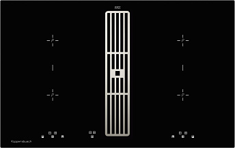 Индукционная стеклокерамич. панель Kuppersbusch KMI 8500.0 SR Stainless Steel