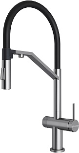 Смеситель Paulmark ZENDER Ze213155-BS брашированная сталь