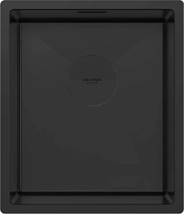 Мойка Paulmark NEXT 38 UNI PM213844-MBN матовый черный