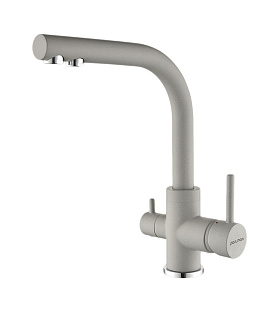 Смеситель Paulmark ESSEN Es213011-GRS серый дым