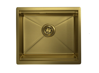 Мойка GRANULA Kitchen Space 5045U, ЗОЛОТО САТИН