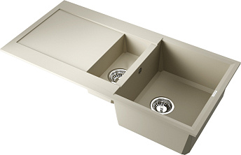 Кухонная мойка OMOIKIRI Sakaime 100-2-BE Tetogranit/ваниль Кухонная мойка OMOIKIRI Sakaime 100-2-BE Tetogranit/ваниль