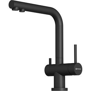 Смеситель Omoikiri Nagano-BL-P латунь/черный