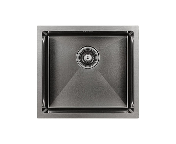 Мойка Paulmark GERBERG 48 UNI PM254844-GM вороненая нерж.сталь