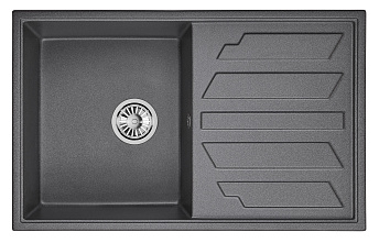 Мойка GRANULA 8002, ГРАФИТ