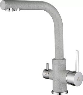 Смеситель Paulmark ESSEN Es213011-310 серый