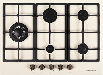 Встраиваемая газовая варочная панель MAUNFELD EGHE.75.33CBG1.R/G Встраиваемая газовая варочная панель MAUNFELD EGHE.75.33CBG1.R/G