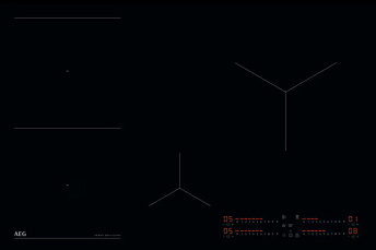 Индукционная стеклокерамич. панель AEG V84IIB30IB
