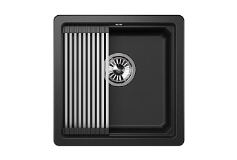Мойка GRANULA Kitchen Space 4501U, ЧЁРНЫЙ