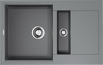 Кухонная мойка OMOIKIRI Sakaime 78-2-GR Tetogranit/leningrad grey