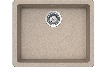 Мойка SCHOCK  Quadro 60 (N-100) Cristalite 550x430 (подстольный монтаж) саббиа