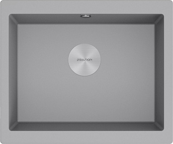 Мойка Paulmark GERA 60 PM205546-GRM серый металлик