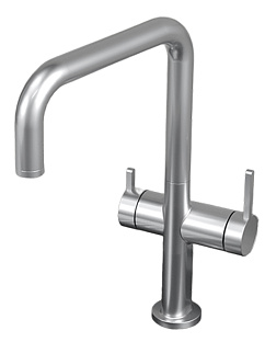 Смеситель GRANULA Kitchen Space 8275, НЕРЖ