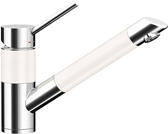 Смеситель Schock SC-200-D , Cristadur , выдвижной излив хром/поларис Смеситель Schock SC-200-D , Cristadur , выдвижной излив хром/поларис