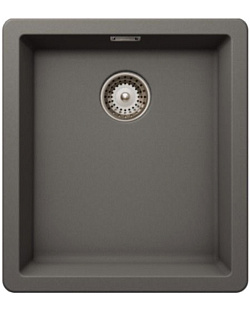 Мойка SCHOCK  Greenwich 45  Cristadur 406х456 серебристый камень