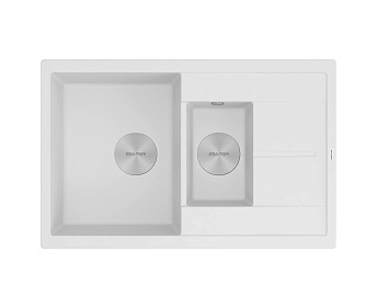 Мойка Paulmark FLUGEN 60/1,5 PM237850-WH белый