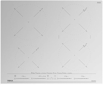 Индукционная стеклокерамич. панель Teka IZC 64630 MST WHITE