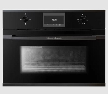 Встраиваемая микроволновая печь Kuppersbusch CM 6330.0 S2 Black Chrome Встраиваемая микроволновая печь Kuppersbusch CM 6330.0 S2 Black Chrome