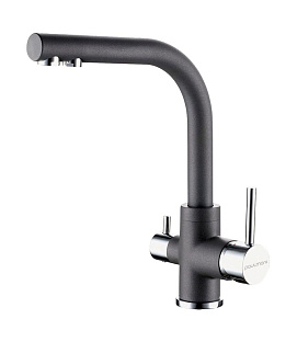 Смеситель Paulmark ESSEN Es213011-GRM серый металлик