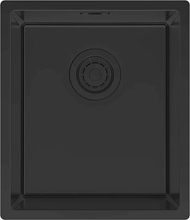 Мойка Paulmark YUNI 39 UNI YU39-MBN матовый черный