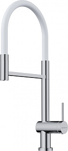 Смеситель OMOIKIRI Kanto-2 Plus-SB-C-WH латунь/хром/белый