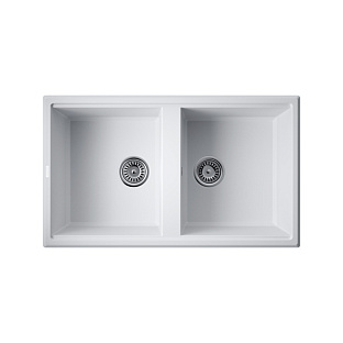 Мойка Omoikiri Tedori 86-2-WH Tetogranit/белый