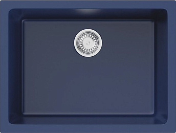 Мойка Omoikiri Okinoshima 61-U/I-IB Matt Natceramic/indigo blue