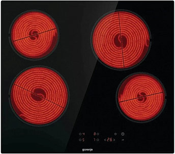 Стеклокерамическая панель Gorenje ECT641BSCE Стеклокерамическая панель Gorenje ECT641BSCE