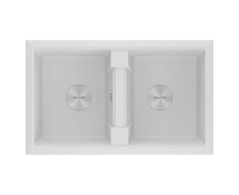 Мойка Paulmark TANDEM 80/2 PM238150-WH белый