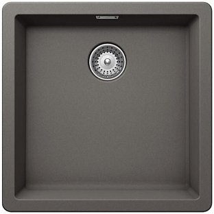 Мойка SCHOCK  Greenwich 50  Cristadur 456х456 серебристый камень