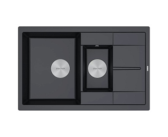 Мойка Paulmark FLUGEN 60/1,5 PM237850-BLM черный