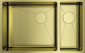 Кухонная мойка OMOIKIRI Taki 69-2-U/IF-LG-L Side(арт.4997051)