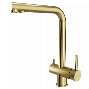 Смеситель Paulmark SKALEN Sk213020-LG светлое золото