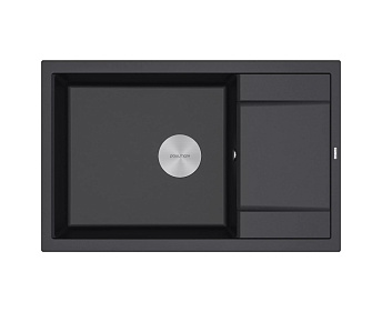 Мойка Paulmark FLUGEN 60 PM317850-BL черный гранит