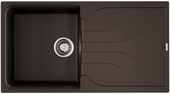 Мойка Omoikiri Yasugata 100-DC Tetogranit/темный шоколад
