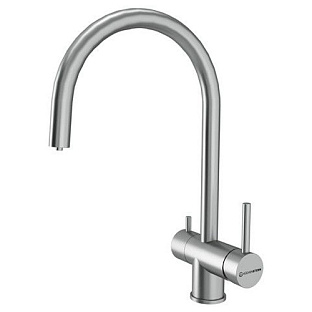 Смеситель KUCHENSTERN DRIM-F 402SS40 Нержавеющая сталь