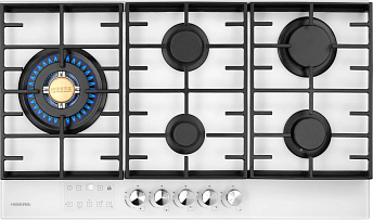 Газовая варочная панель HIBERG VM 9255 W Газовая варочная панель HIBERG VM 9255 W