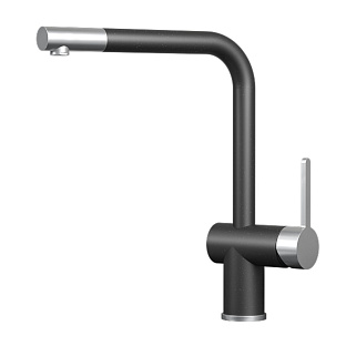 Смеситель GRANULA 5017, ШВАРЦ