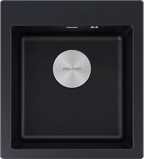 Мойка Paulmark KANTE 45 PM104651-BLM черный