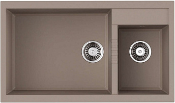 Кухонная мойка OMOIKIRI TEDORI 86-2-LB-SA (арт. 4993934)