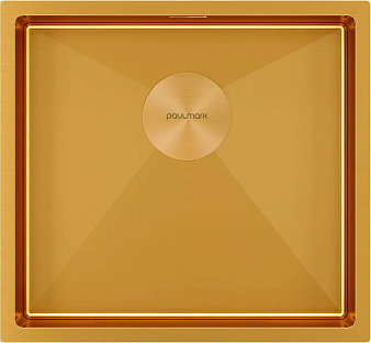 Мойка Paulmark NEXT 48 UNI PM214844-BG брашированное золото