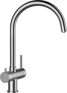 Смеситель SCHOCK Ares нерж.сталь