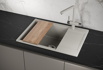 Мойка GRANULA Estetica 7003, БАЗАЛЬТ