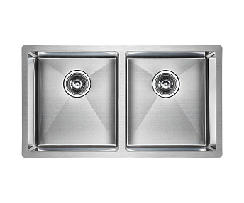 Мойка Paulmark GERBERG 78/2 UNI PM237844-BS брашированная нерж.сталь